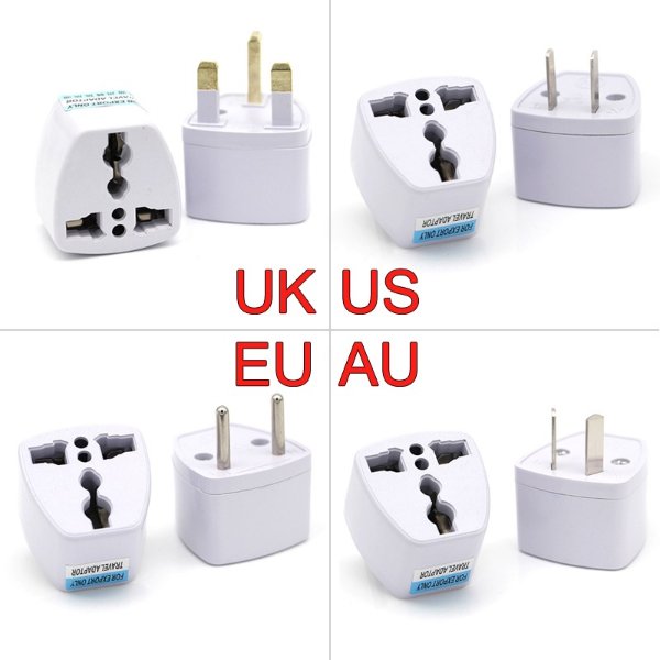 |New Arrival 1 PC Universal UK US AU to EU AC Power Socket Plug Travel Electrical Charger Adapter Converter Japan China American|International Plug Adaptor| - AliExpress