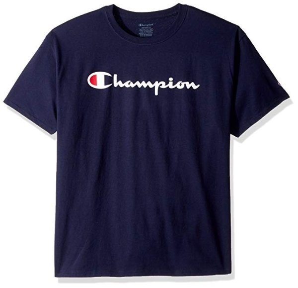 Champion 经典针织印花T恤