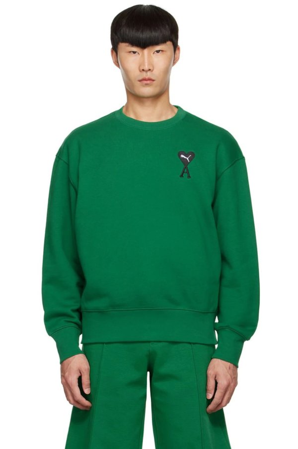 Green Puma Edition Sweatshirt