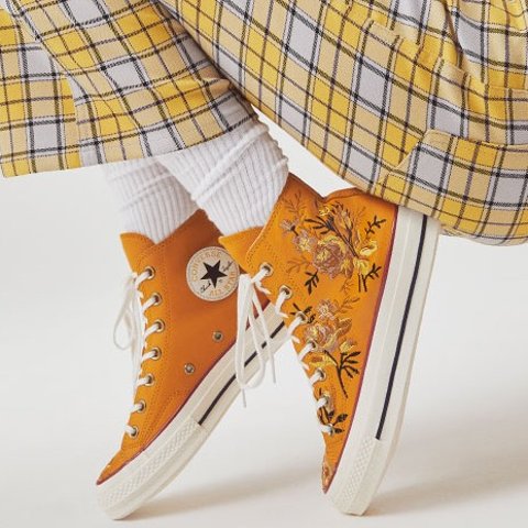 converse parkway floral high top