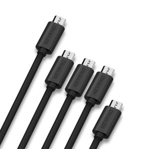Omaker 5 Pack Premium Micro USB Cable High Speed USB 2.0 A Male to Micro B Sync and Charging Cable
