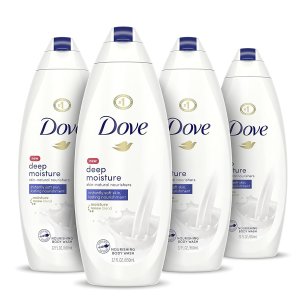 Dove 沐浴液4瓶装热卖 温和滋润敏感肌可用