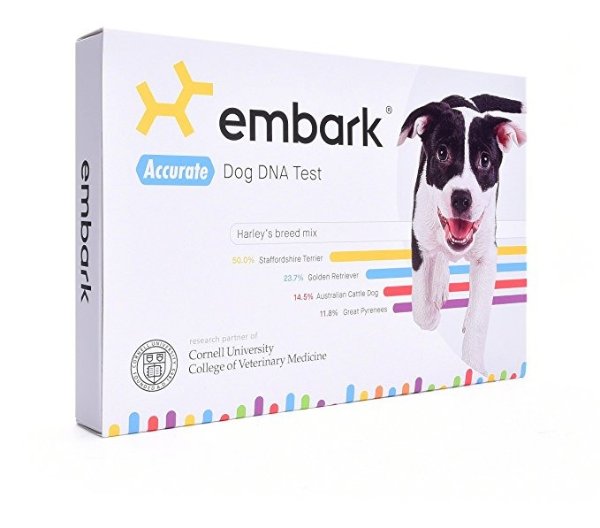 Embark Dog DNA Test Kit | Breed & Genetic Ancestry Discovery | Trait & Health Detection | At-Home Cheek Swab