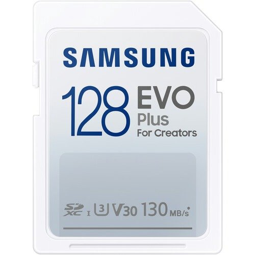 128GB EVO Plus UHS-I SDXC Memory Card