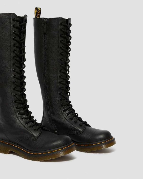 DR MARTENS 1B60 Virginia Leather Knee High Boots