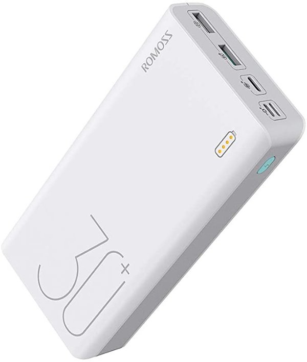 30000mAh Power Bank Sense 8+, 18W PD USB C Portable Charger with 3 Outputs & 3 Inputs External Battery Pack Cell Phone Charger Battery Compatible with iPhone 11, Xs Max, MacBook