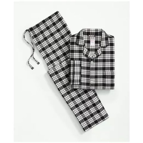 Cotton Flannel Tartan Pajamas