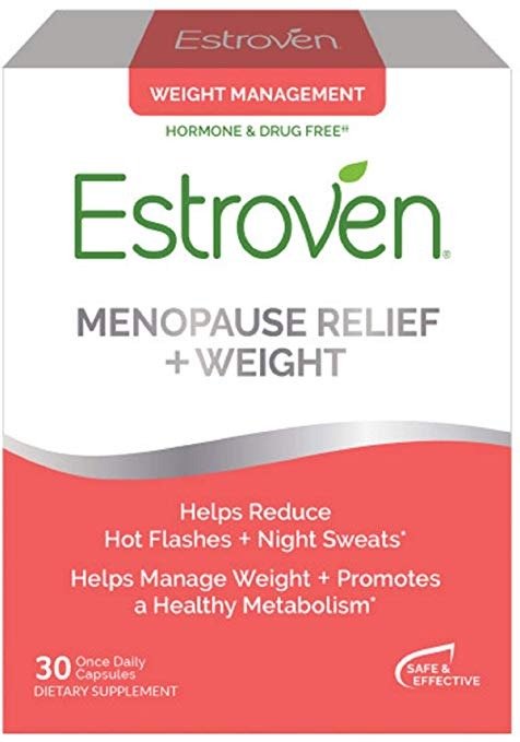 Weight Management | Menopause Relief Dietary Supplement | Safe Multi-Symptom Relief | Helps Reduce Hot Flashes & Night Sweats* | Helps Manage Weight* | Drug Free & Estrogen Free* | 30 Caplets