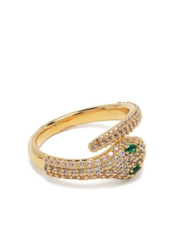 snake-embellished ring