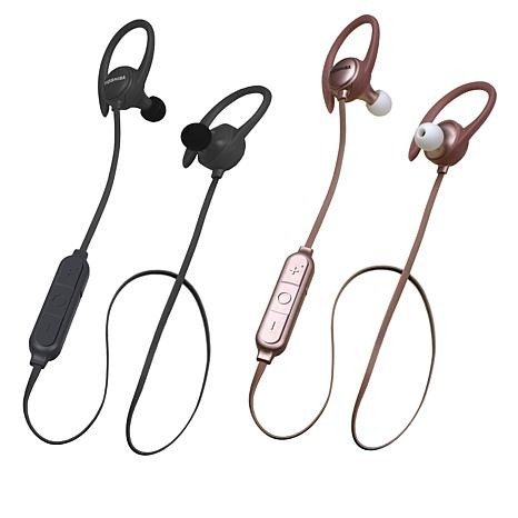 Toshiba 2-pack AirFit3 Water-Resistant Wireless Voice Control Earbuds