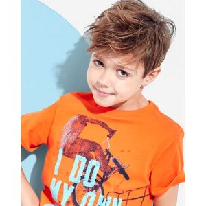 Boys Long Sleeve Graphic Tee Clearance @ Children's Place