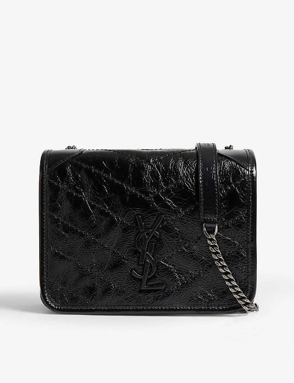 Niki leather wallet-on-chain