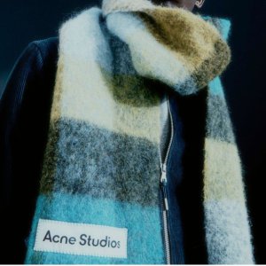 Acne Studios 围巾大促 经典Logo款、渐变色、羊毛羊绒等