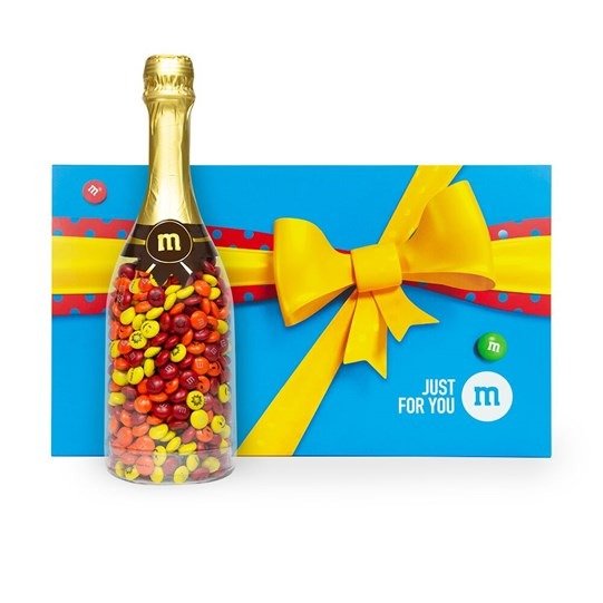 Personalizable M&M’S Occasion Bottle in Just For You Gift Box | M&M’S® - mms.com