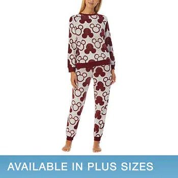 Ladies' Fleece 2-piece Pajama Set