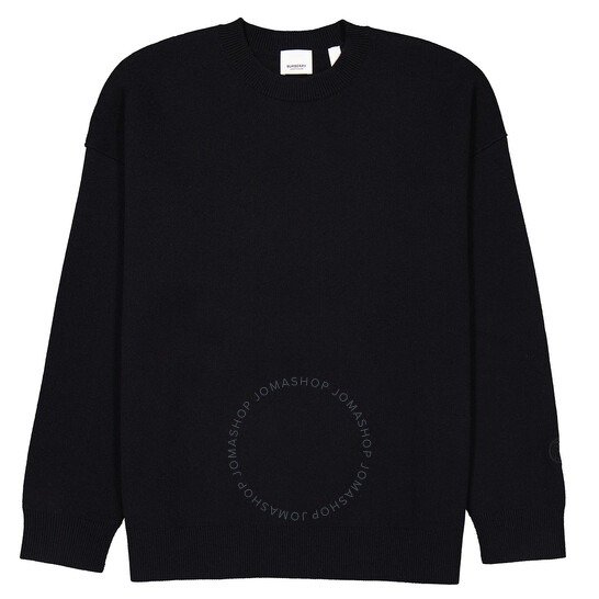 Ladies Finley Black Cashmere Knit Sweater