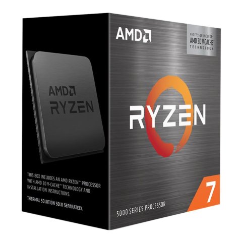 Ryzen 7 5800X3D 8C16T AM4 处理器 100MB缓存