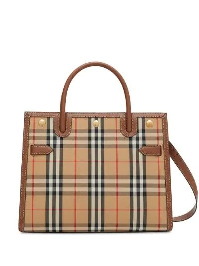 Title Vintage check tote bag | Burberry | Eraldo.com