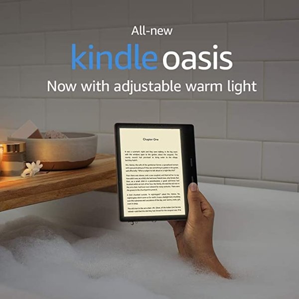All-new Kindle Oasis 黑色 32GB 无广告免费蜂窝联网版