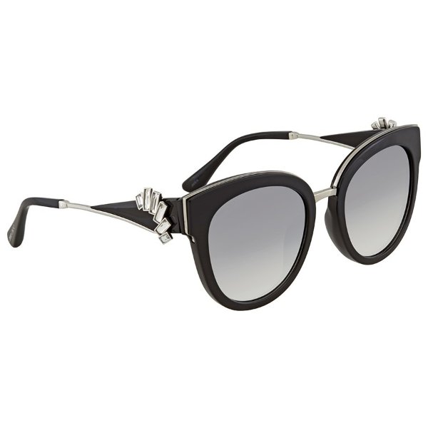 Silver Mirror Cat Eye Ladies Sunglasses JADE/S 53FU