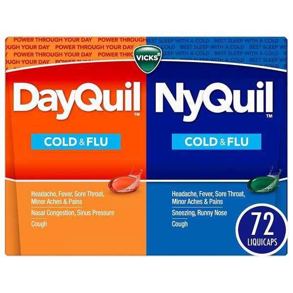 DayQuil and NyQuil Combo Pack 24 Count