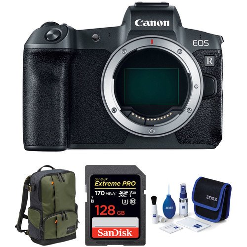 Canon EOS R Mirrorless Digital Camera Body with Accessories Kit