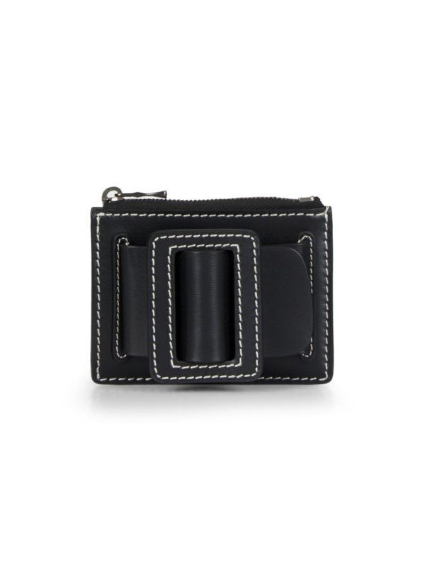 - Buckle Leather Card Case