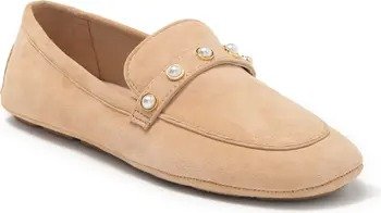 Allpearls Faux Pearl Studded Driving Loafer