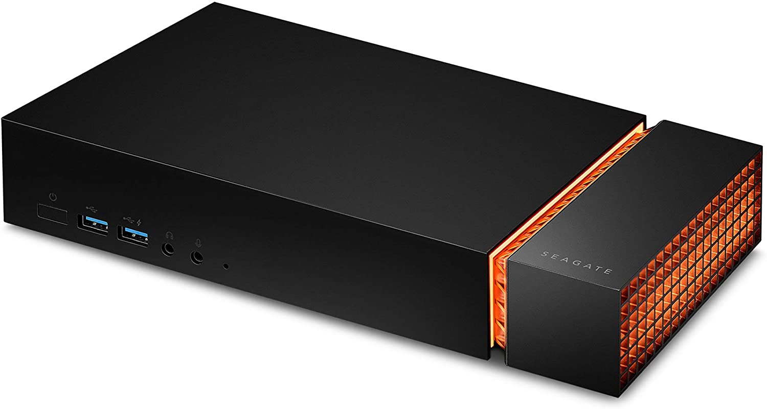Seagate Firecuda Gaming Dock 4TB External Hard Drive HDD – Thunderbolt 3 with NVMe for PC Laptop, 希捷雷电三外置Dock (可装HDD和NVMe的SSD于其中)