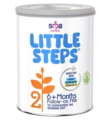 英国惠氏SMA LITTLE STEPS 2段奶粉 800g