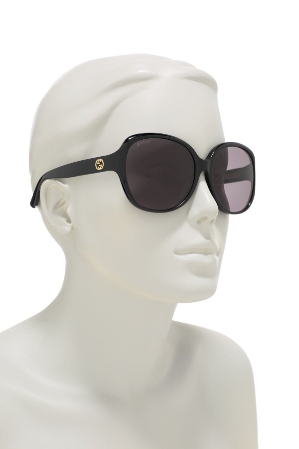 61mm Butterfly Sunglasses