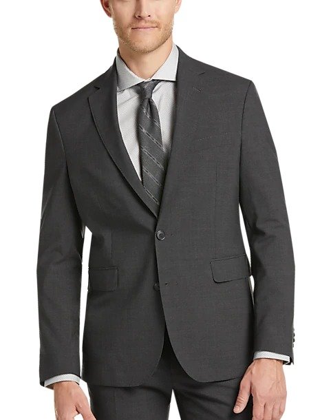 Grand.OS Charcoal Gray Slim Fit Suit Separates Coat - Men's Sale | Men's Wearhouse