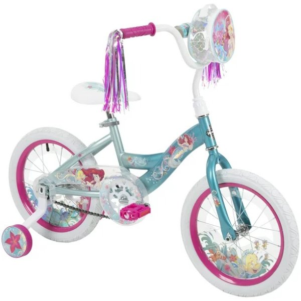 Disney the Little Mermaid 16 In. Blue Bike for Girls