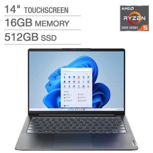 Lenovo IdeaPad 5 Pro 14" Touchscreen Laptop (R5 5600U, 16GB, 512GB)