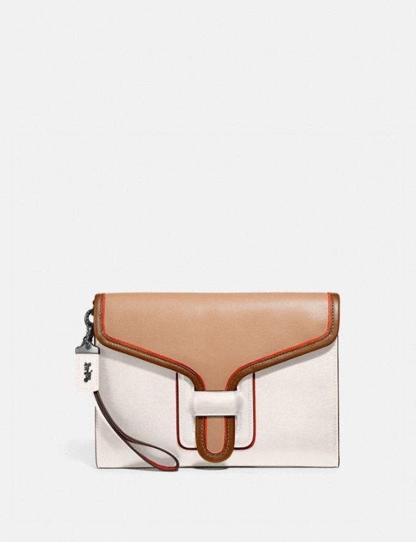 Courier Wristlet in Colorblock