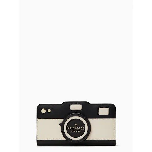 Oh Snap Camera Large Slim Bifold Wallet