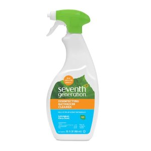 Seventh Generation Disinfecting Bathroom Cleaner Lemongrass and Thyme Scent -- 26 fl oz
