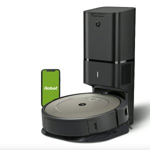 iRobot® Roomba® i1+ (1552) Wi-Fi Connected Self-Emptying Robot Vacuum, Ideal for Pet Hair, Carpets