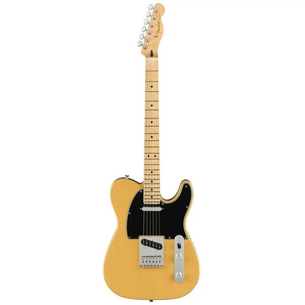 Player Telecaster Electric Guitar (Butterscotch Blonde, Maple Fretboard)