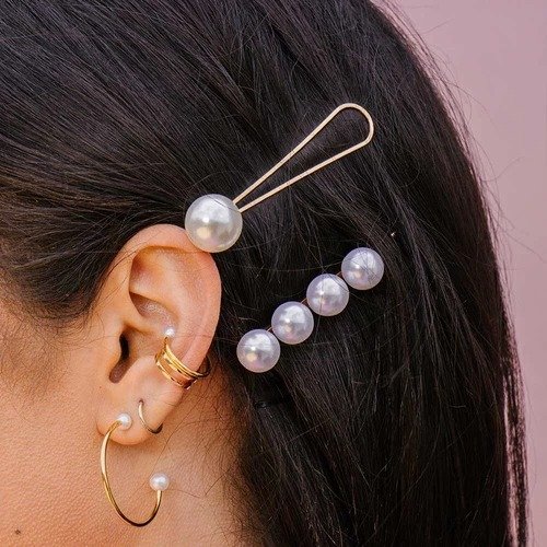 Single Pearl Hair Pin
