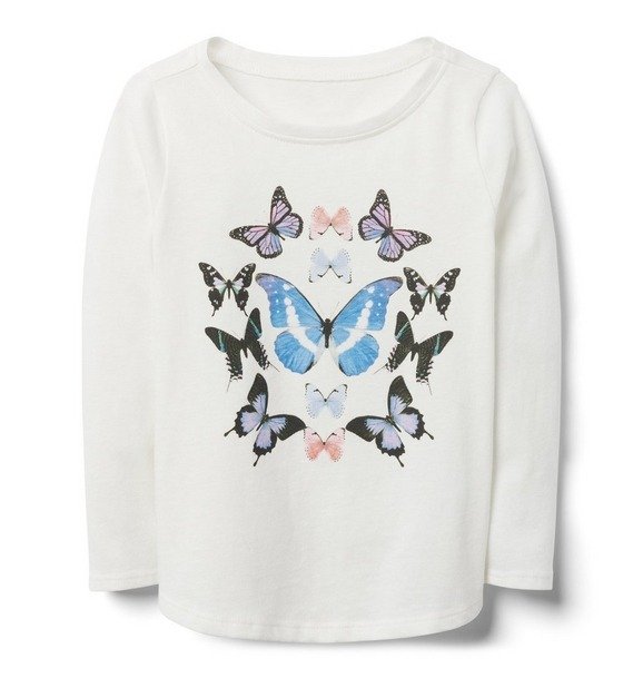 Toddler Butterfly Tee