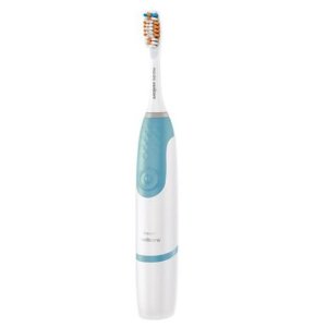 Philips Sonicare HX3631/06 Powerup Battery Toothbrush, Medium, Scuba Blue