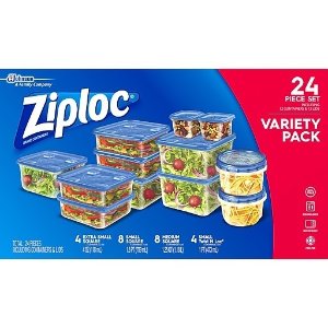 Ziploc Variety Pack Containers and lids