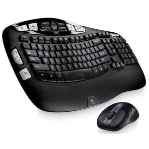 Logitech Wireless Wave Combo Mk550 With Keyboard and Laser Mouse