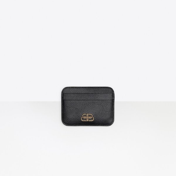 BB Card Holder Black for Women | Balenciaga