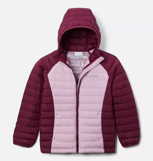 Girls’ Powder Lite™ Hooded Jacket | Columbia Sportswear