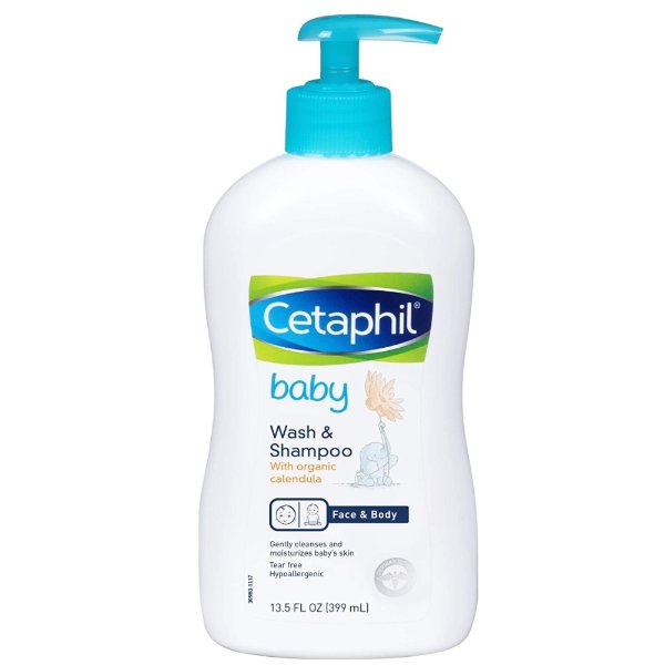 Cetaphil Baby 婴幼儿金盏花洗发沐浴液，温柔呵护宝宝肌肤