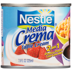 MEDIA CREMA Table Cream 7.6 fl. oz. Can