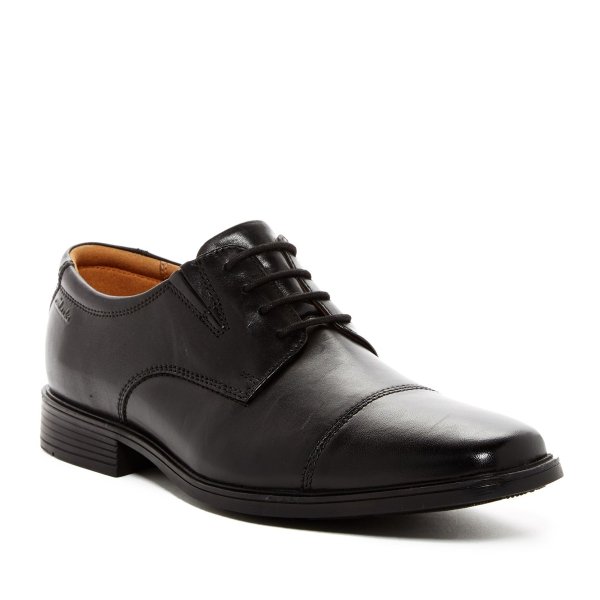 Tilden Leather Cap Toe Derby - Wide Width Available