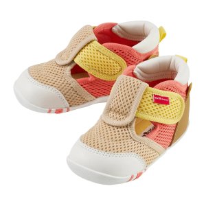 mikihouseHB-Double Russell First Walker Shoes - Summer Splash